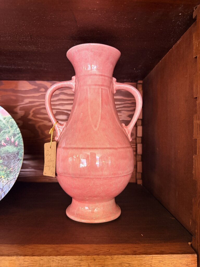Pink California Pottery Vase
