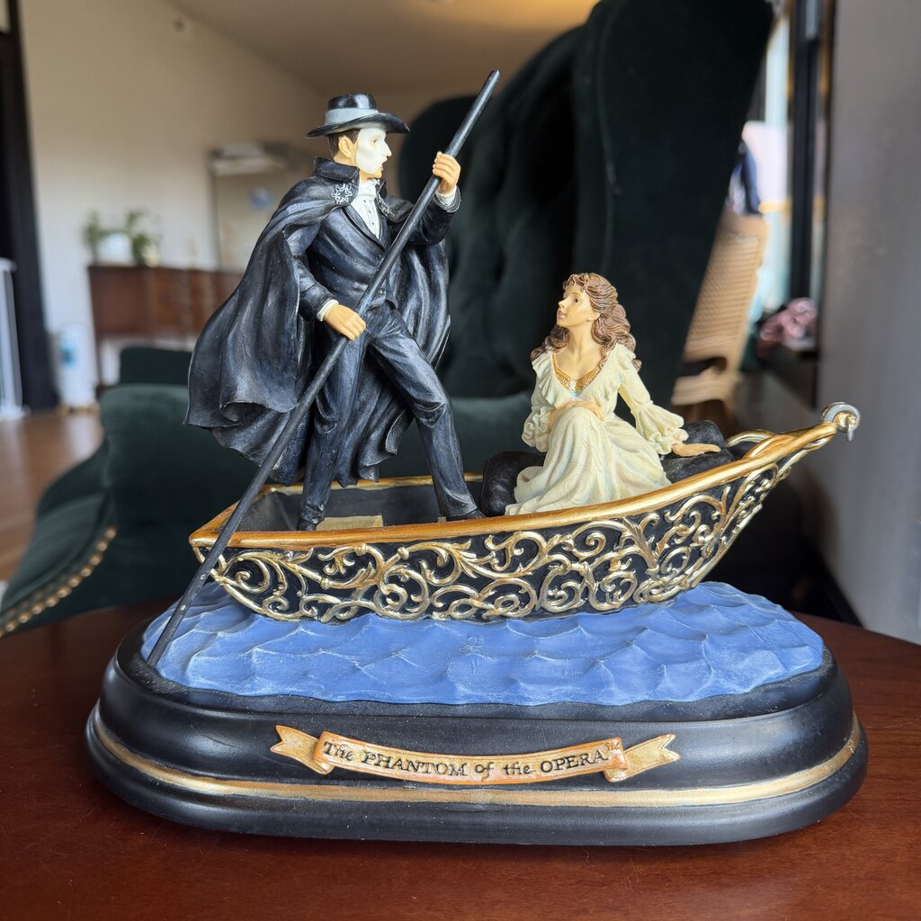 The Phantom of The Opera Music Box Journey to The Lair Musical Figurine