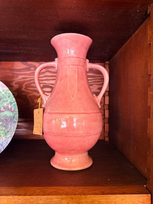 Pink California Pottery Vase